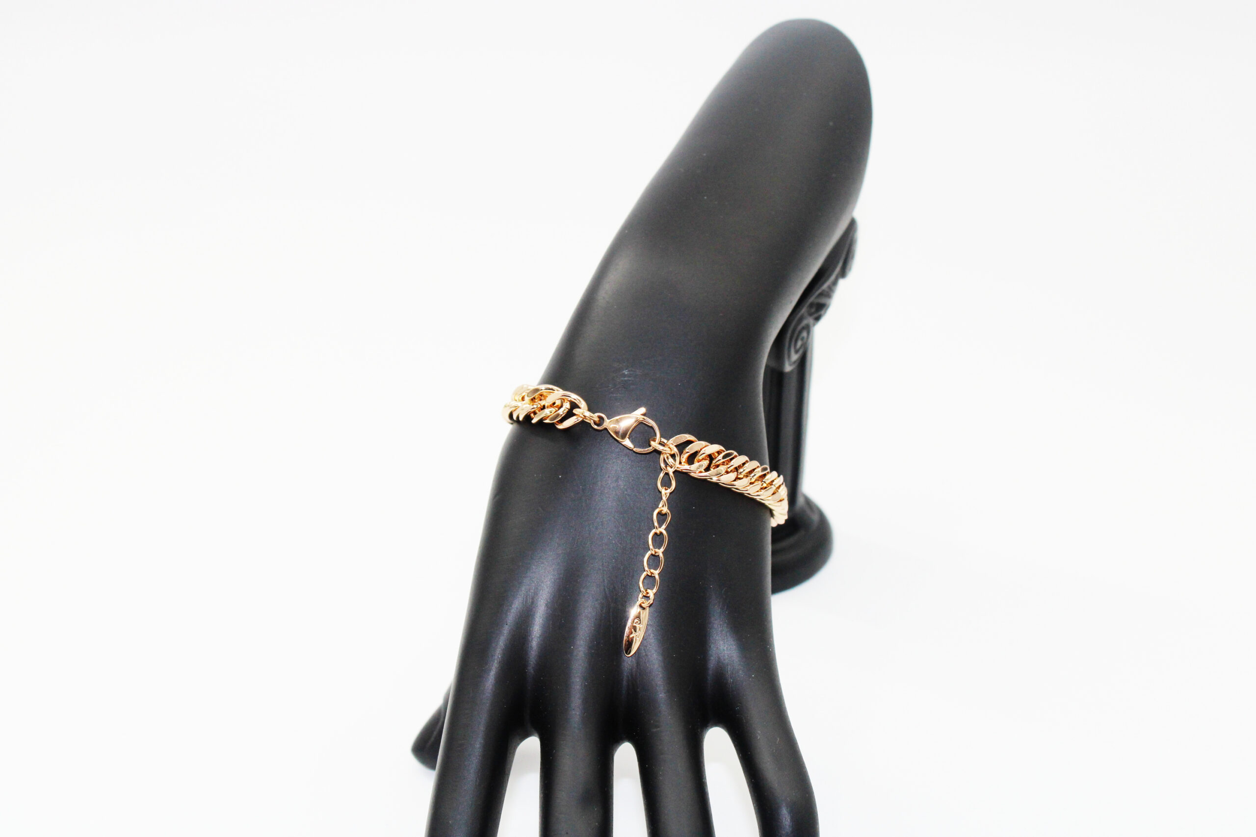 Bracelets gourmettes en plaqué