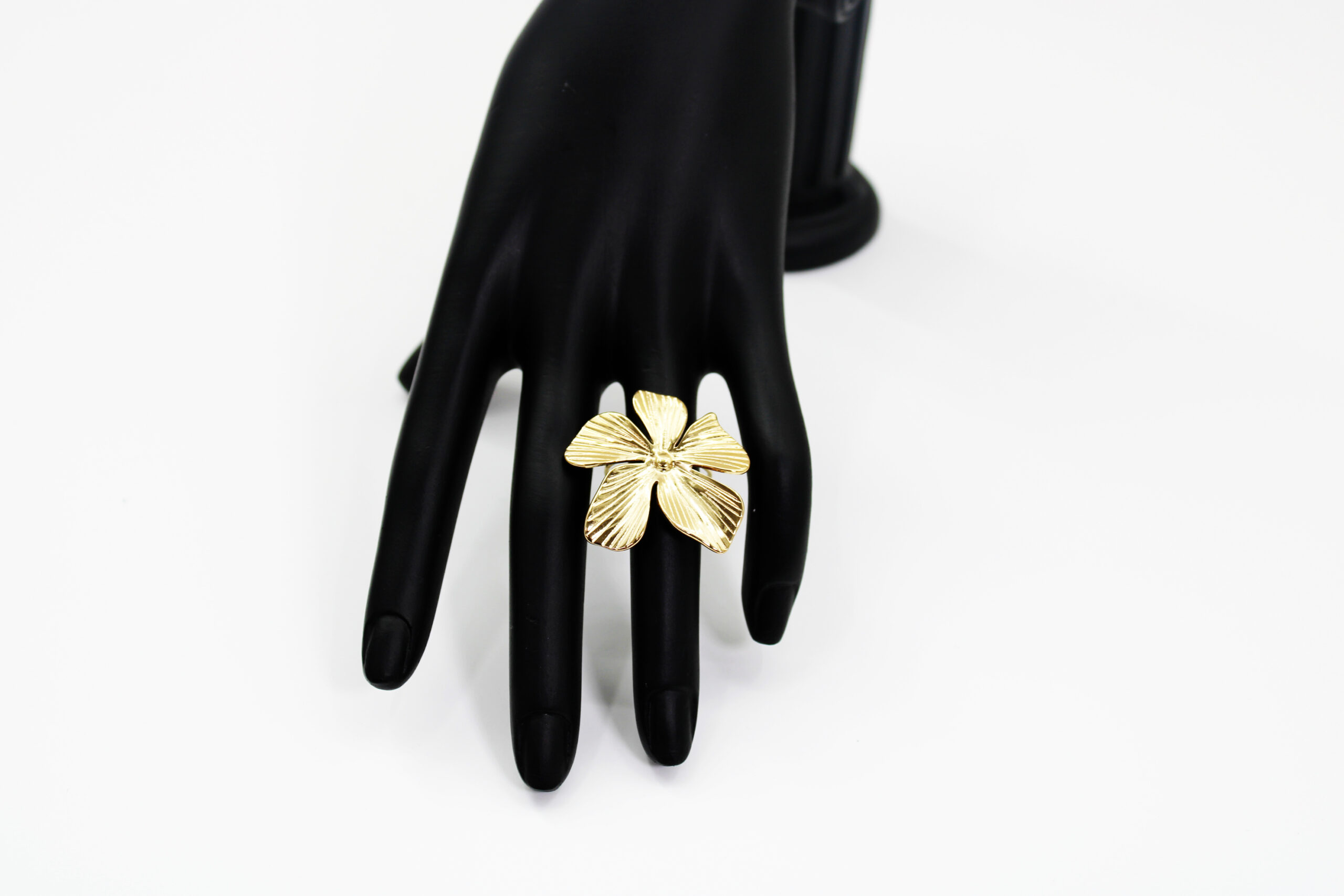 Bague ajustable en acier inoxydable