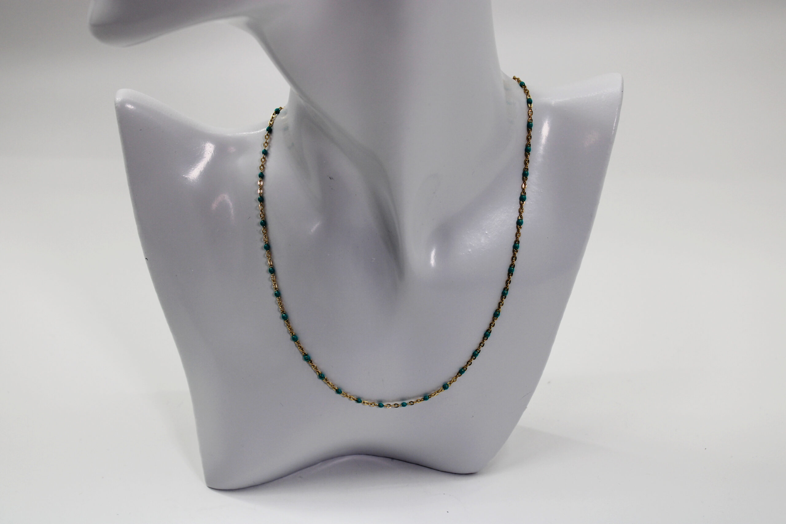 Collier chaine en acier inoxydable