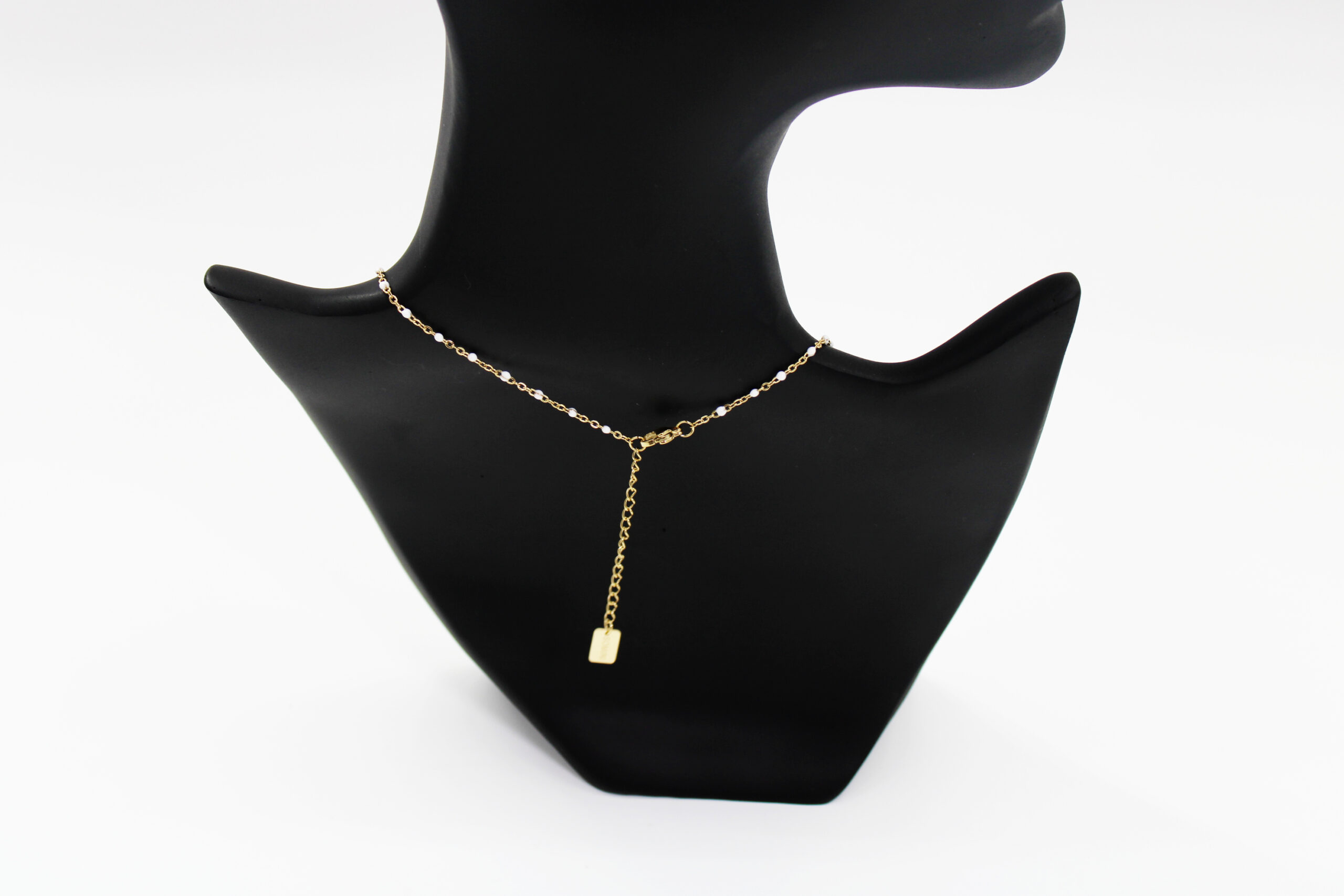 Collier chaine en acier inoxydable