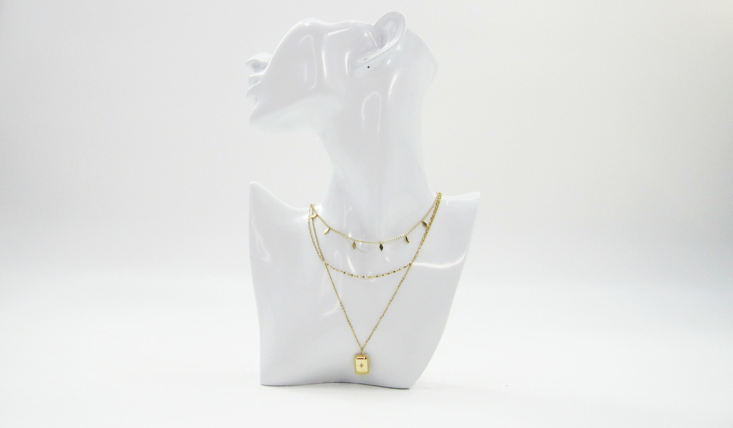 Collier chaine en acier inoxydable