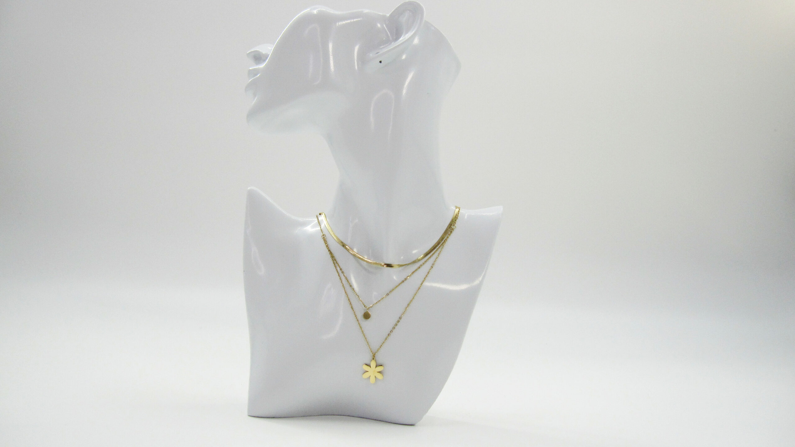 Collier chaine en acier inoxydable