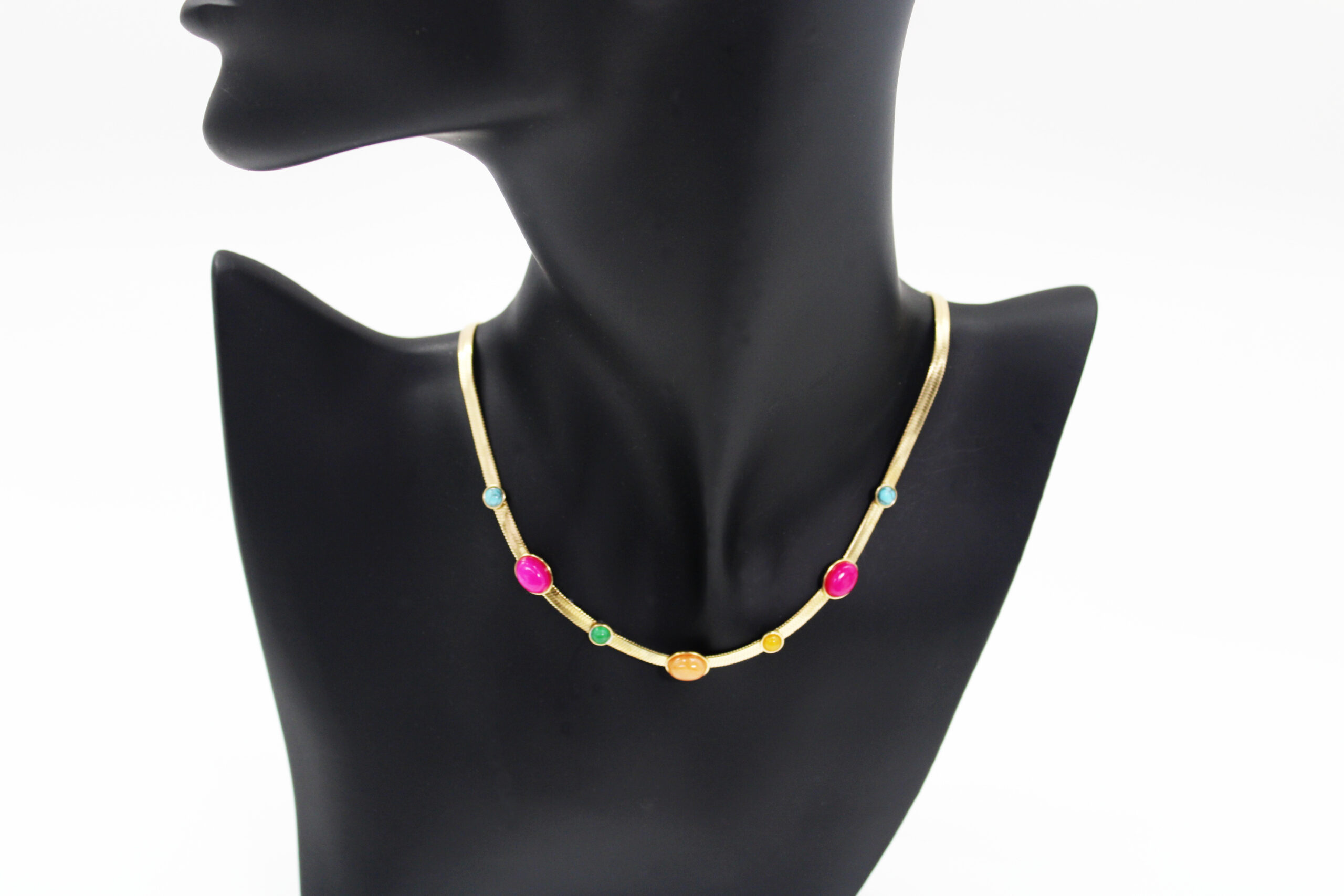 Collier chaine en acier inoxydable