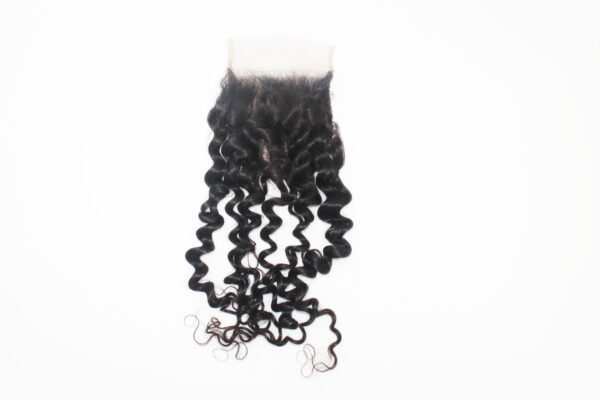 Top closure, kinky curly