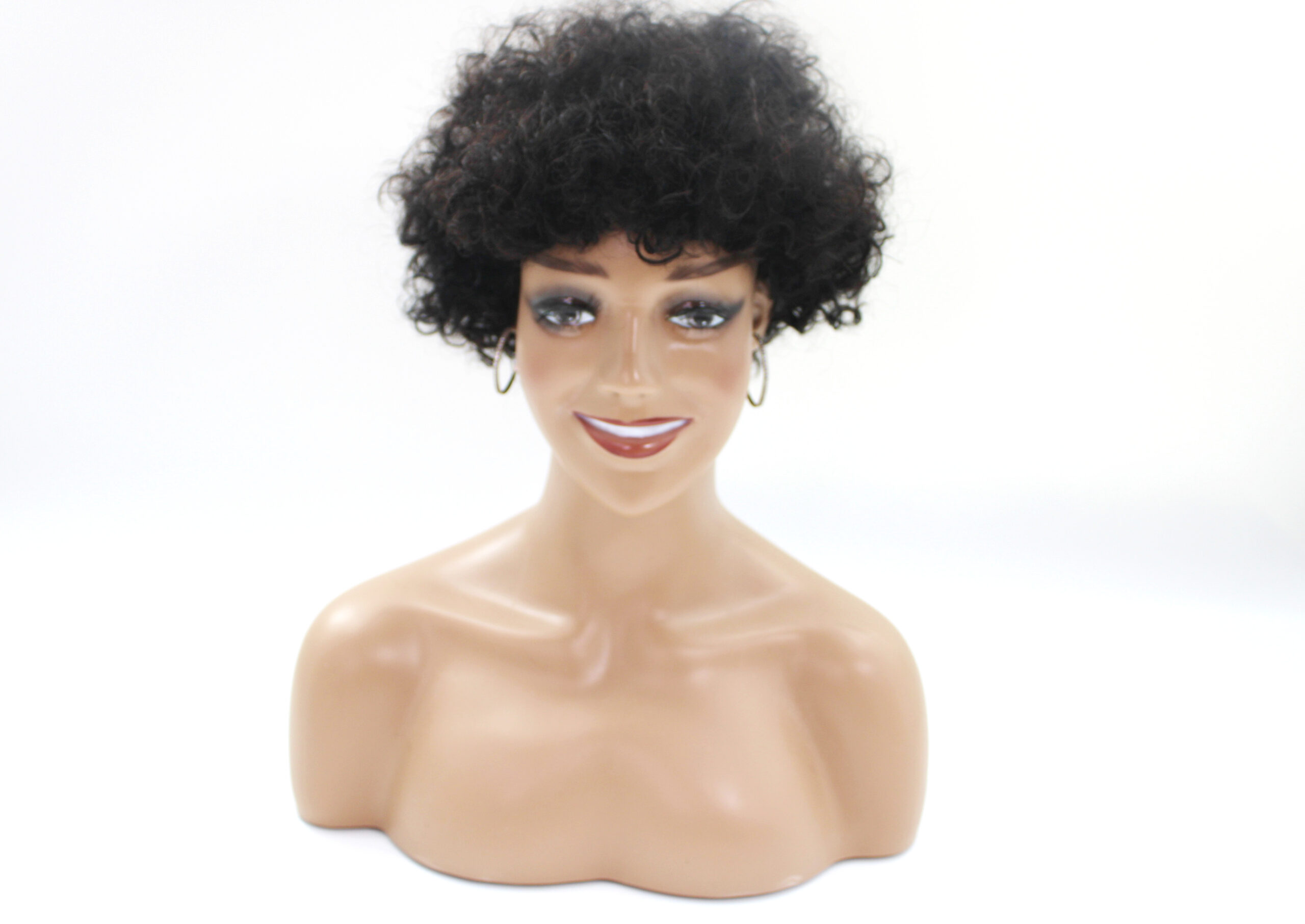 Perruque fermée, wig short