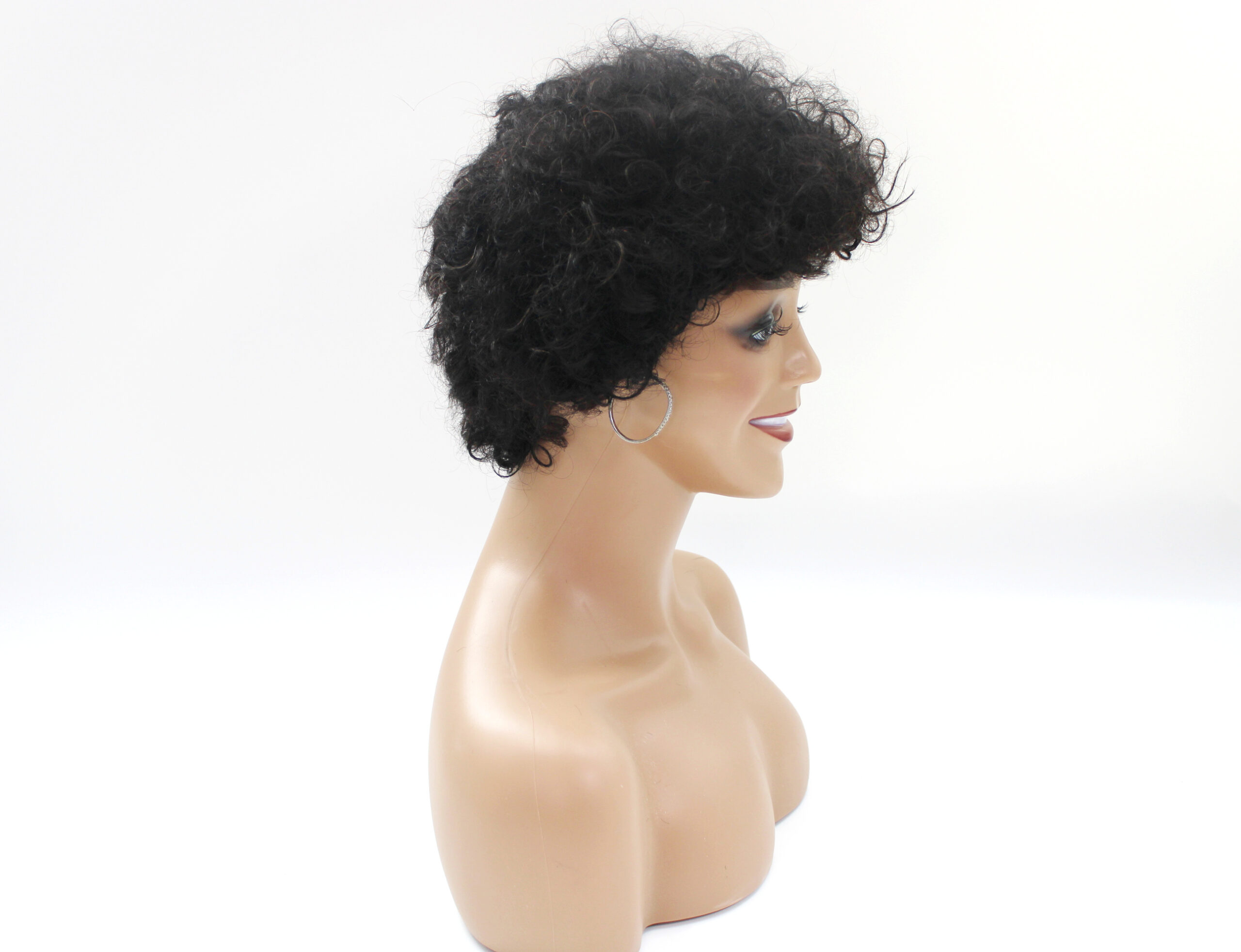 Perruque fermée, wig short