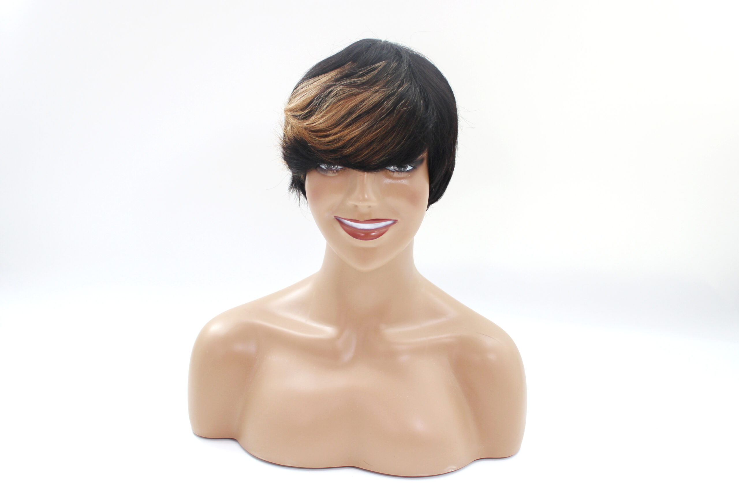 Perruque fermée, wig short