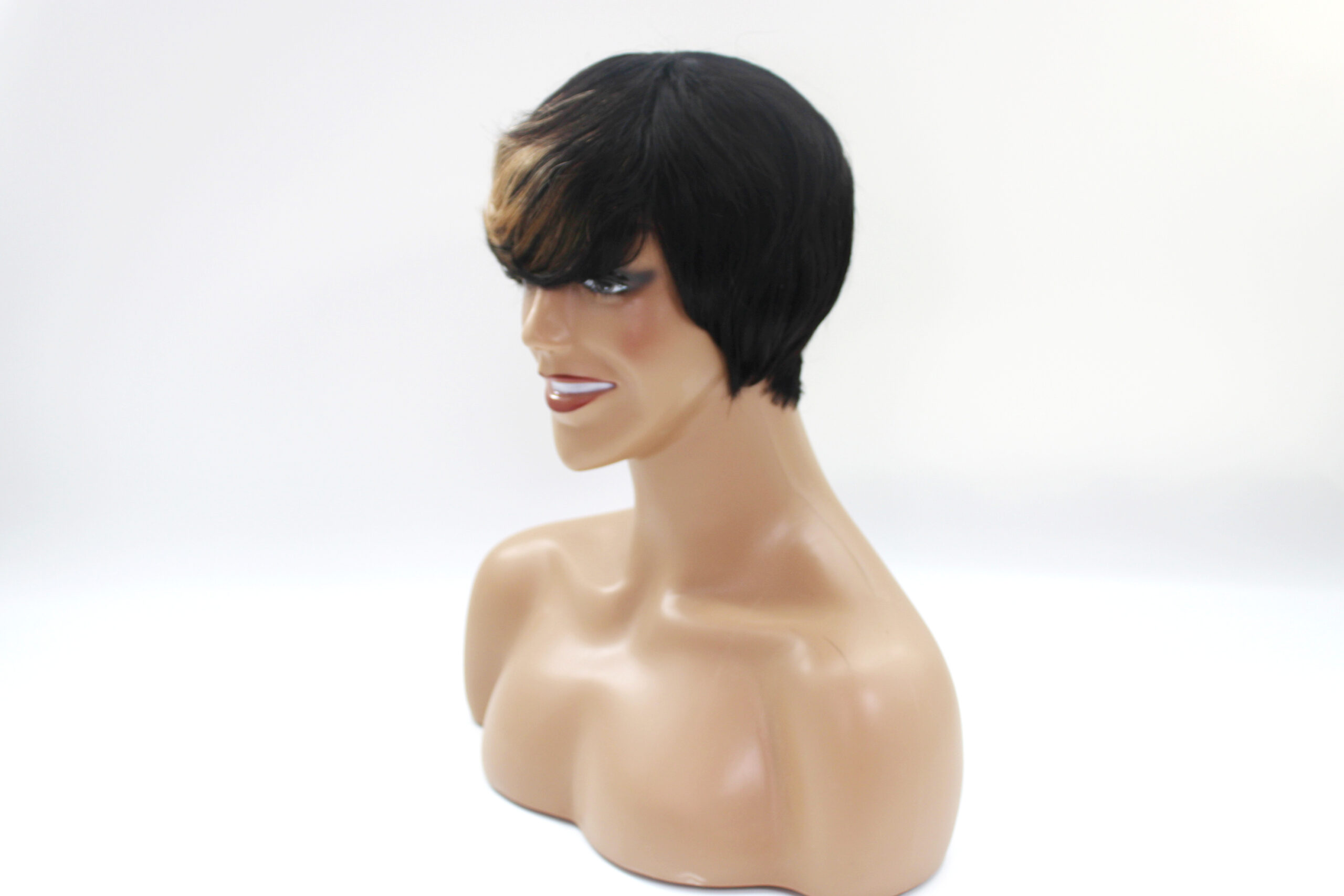 Perruque fermée, wig short