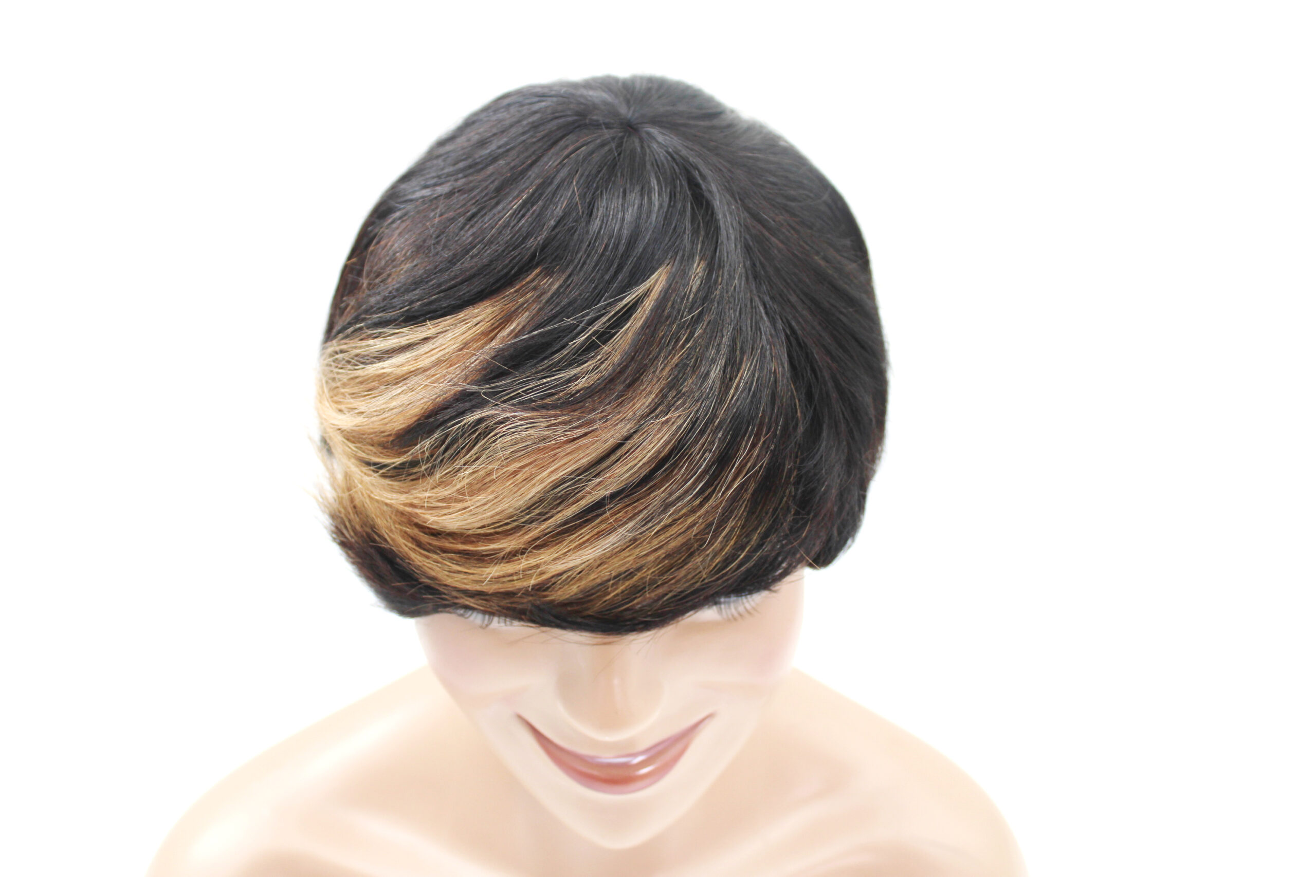 Perruque fermée, wig short