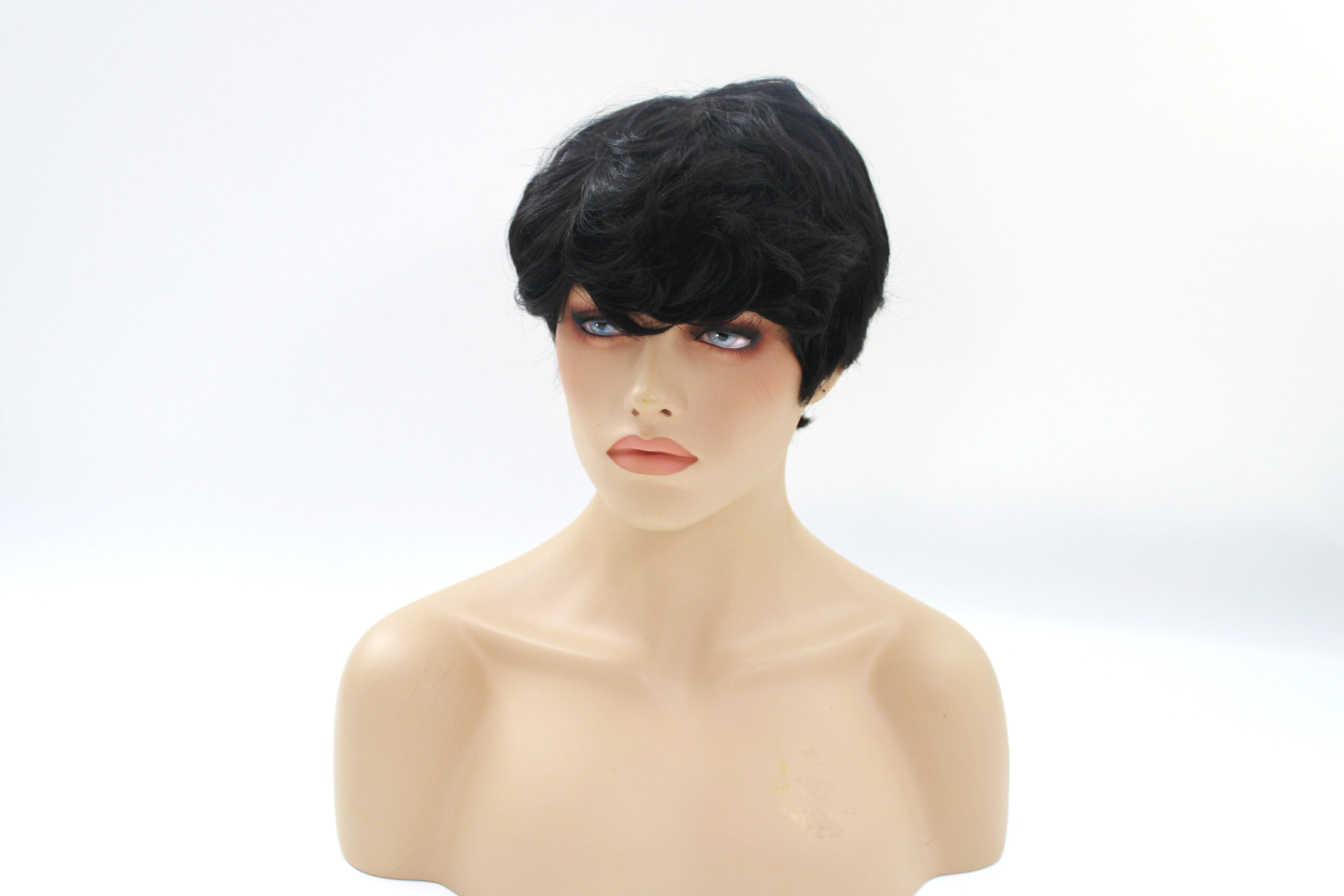 Perruque fermée, wig short