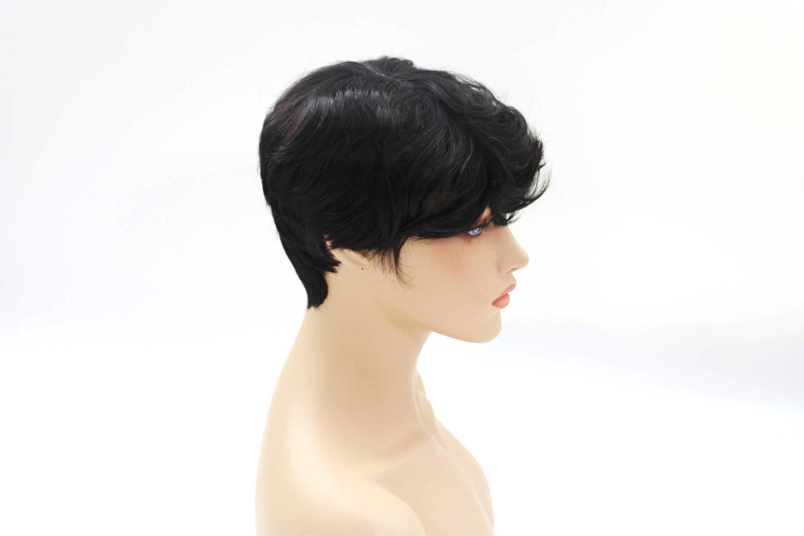 Perruque fermée, wig short